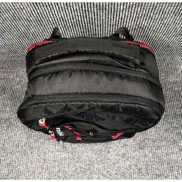 Columbia Diablo Creek Backpack Diaper Bag Thermal Change Mat Black Red Pockets - Picture 14 of 16